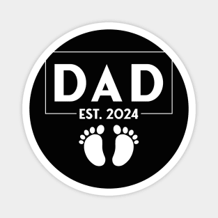 Dad Est. 2024 Magnet